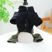 Corduroy Pet Clothes – Stylish Ring Outfit for Cats & Dogs
