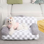 Eco-Friendly Calming Pet Couch Bed