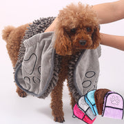 Quick Dry Pet Towel Microfiber Bathrobe for Dogs and Cats