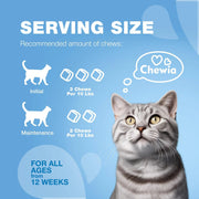 Calming Hemp Treats for Cats – Anxiety & Stress Relief Soft Chews
