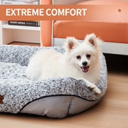 Eco-Friendly Calming Pet Couch Bed