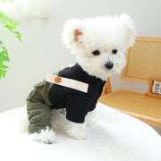 Corduroy Pet Clothes Stylish Ring Outfit for Cats & Dogs