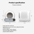 UKO™ - Automatic Litter Box Cat Toilet Smart Pooper Scooper