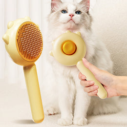 Cat and Dog Massage Brush Hair Removal and Grooming Tool